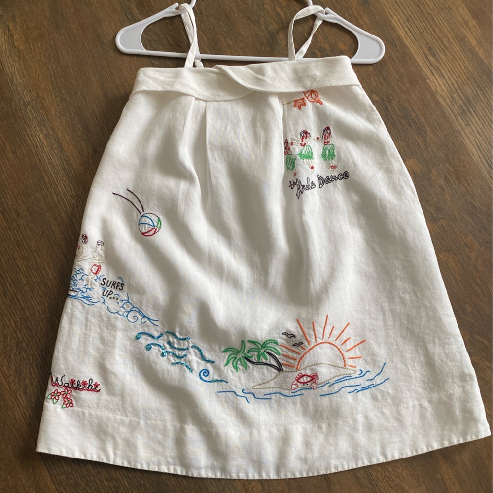 Crewcuts girls dress/coverup Large